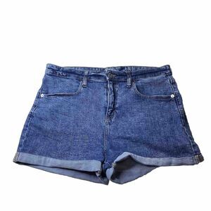 Wild Fable High Rise Cuffed Denim Jean Shorts Womens Size 14 / 32R